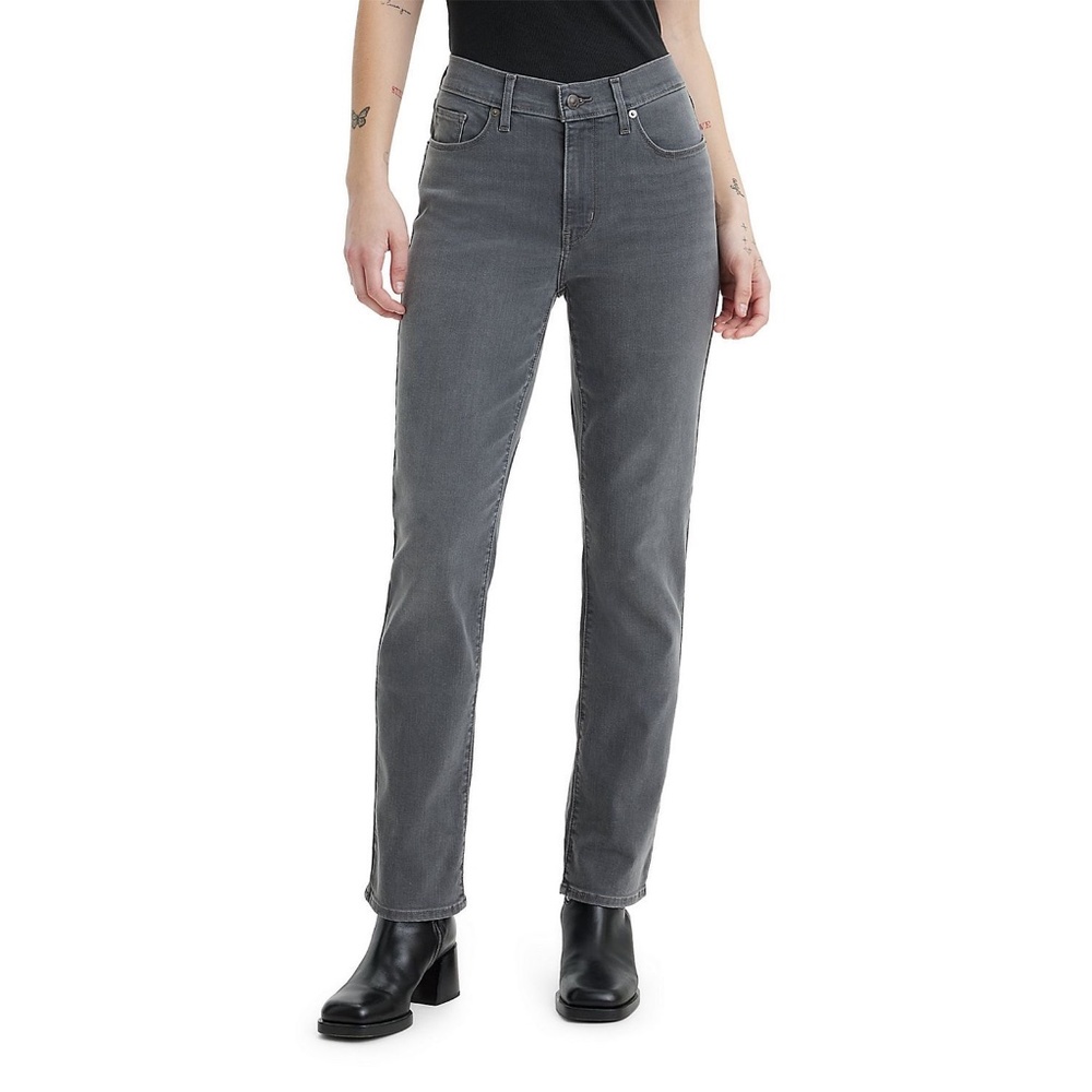 Style & Co Womens Grey Skinny Leg Jeans Size 12
